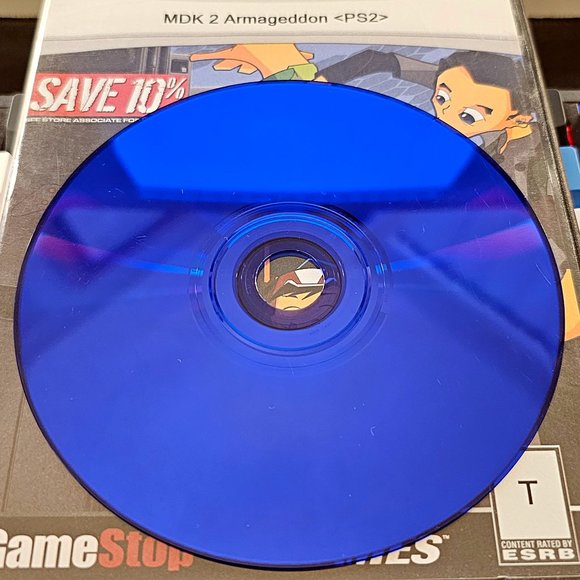 MDK 2 Armageddon for PS2, VGUC, non-OEM case, no manual - Picture 3 of 4